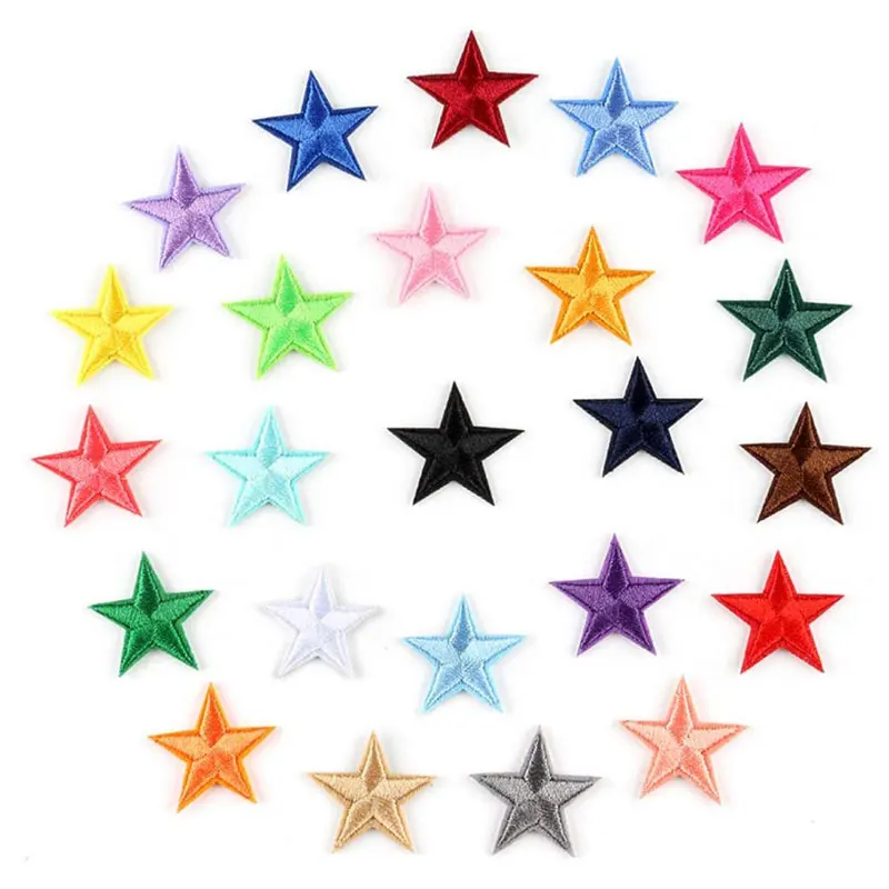 50Pcs Mini Star Iron on Patches Sew on Embroidered Patches DIY Sewing Patches Appliques for DIY Clothing Backpacks Jackets Decor
50Pcs Mini Star Iron on Patches Sew on Embroidered Patches DIY Sewing Patches Appliques for DIY Clothing Backpacks Jackets Decor