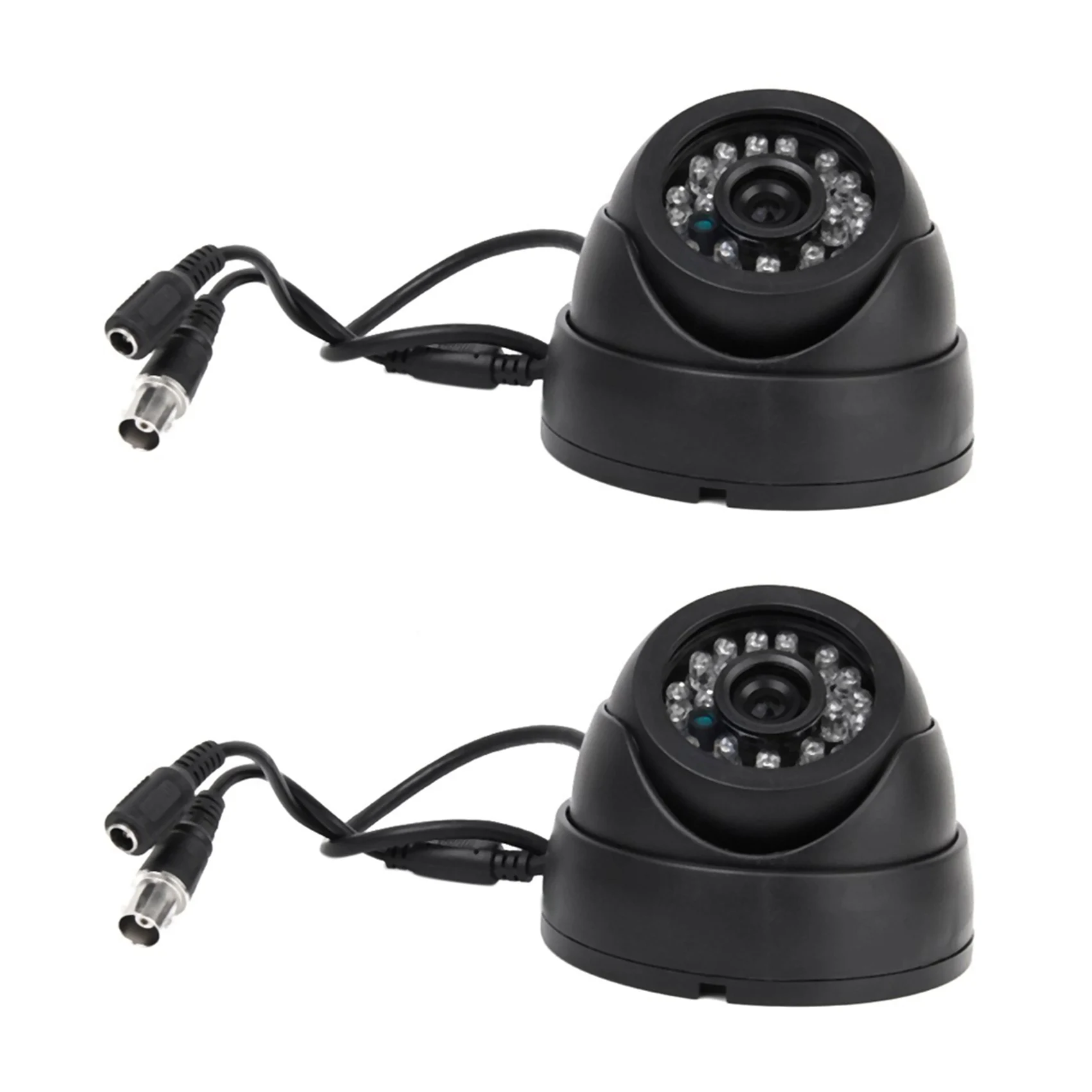 2X Black Surveillance Camera PAL 1/3 inch CMOS 700TVL 24 LED IR Cut 3.6mm Security Indoor Dome CCTV Camera
2X Black Surveillance Camera PAL 1/3 inch CMOS 700TVL 24 LED IR Cut 3.6mm Security Indoor Dome CCTV Camera