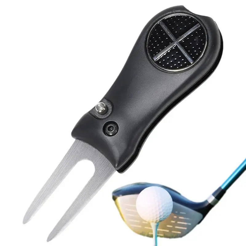 Golf Green Fork Magnetic Repair Foldable Ball Marker Tool Stainless Steel Golf Ball Marker Hand Tools Pitch Fork Portable Gifts
Golf Green Fork Magnetic Repair Foldable Ball Marker Tool Stainless Steel Golf Ball Marker Hand Tools Pitch Fork Portable Gifts