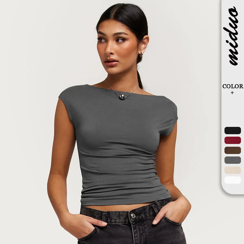 2024 Spring/Summer New Women's Wear Instagram Spicy Girl Y2K Top Lightweight And Breathable Short Sleeve T-shirt Trendy
2024 Spring/Summer New Women's Wear Instagram Spicy Girl Y2K Top Lightweight And Breathable Short Sleeve T-shirt Trendy
