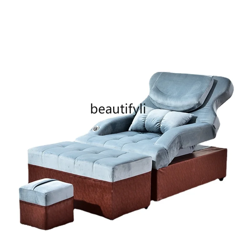 High-End Pedicure Sofa Electric Recliner Foot Bath Ear Cleaning Bed Bath Center Rest Karaoke Foot Bath Massage Couch 
High-End Pedicure Sofa Electric Recliner Foot Bath Ear Cleaning Bed Bath Center Rest Karaoke Foot Bath Massage Couch