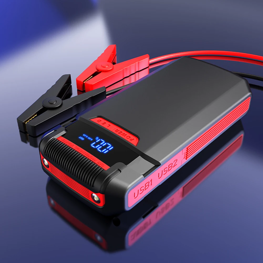 800A Car Battery Jump Starter Power Bank 20000mAh Portable USB Fast Charger with LED Lamp 12V Emergency Booster Car Accessories
800A Car Battery Jump Starter Power Bank 20000mAh Portable USB Fast Charger with LED Lamp 12V Emergency Booster Car Accessories