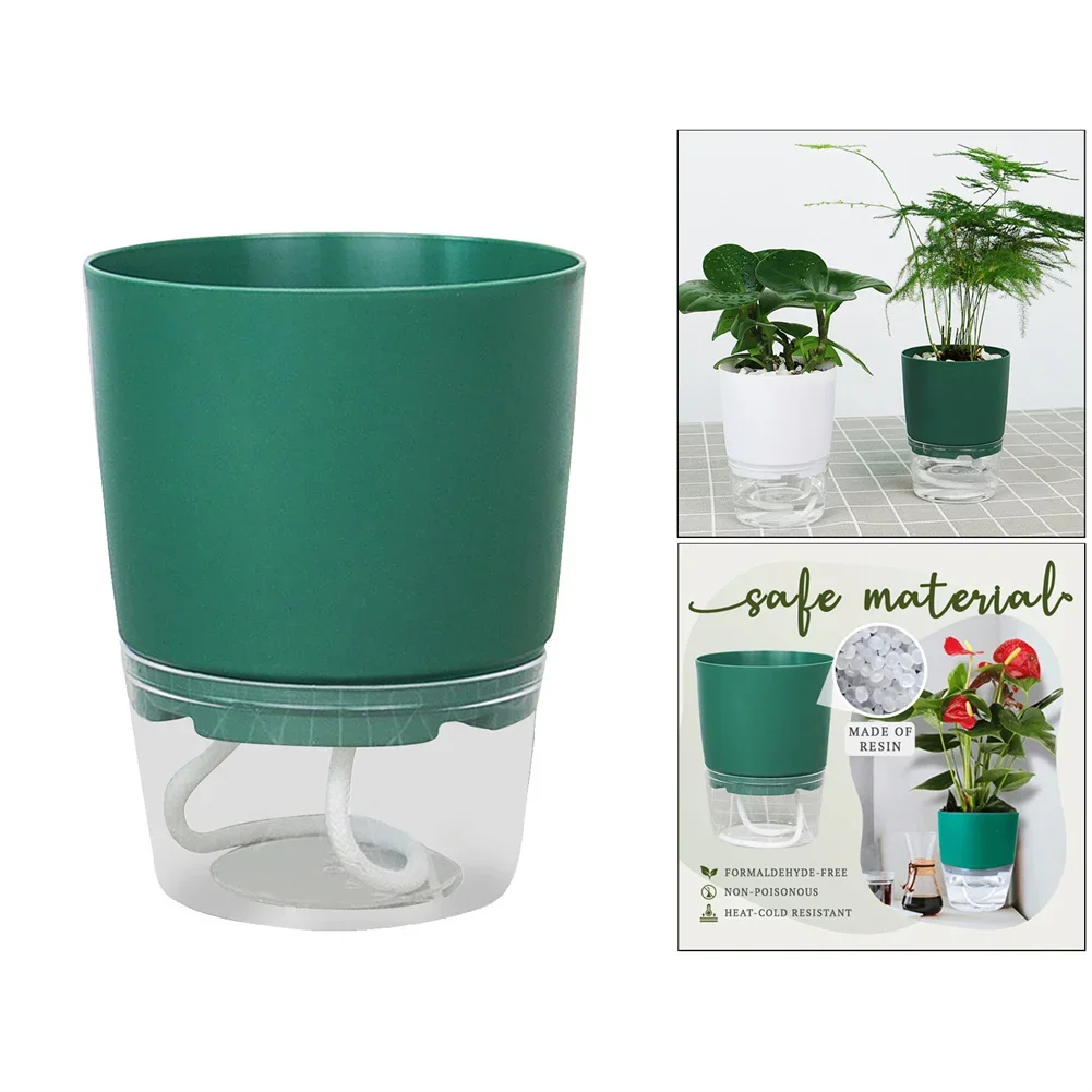 Plant Pot Self Watering Garden Small Flowerpot African Violet Pots Unique And Modern Minimalist, High-decorative Design
Plant Pot Self Watering Garden Small Flowerpot African Violet Pots Unique And Modern Minimalist, High-decorative Design