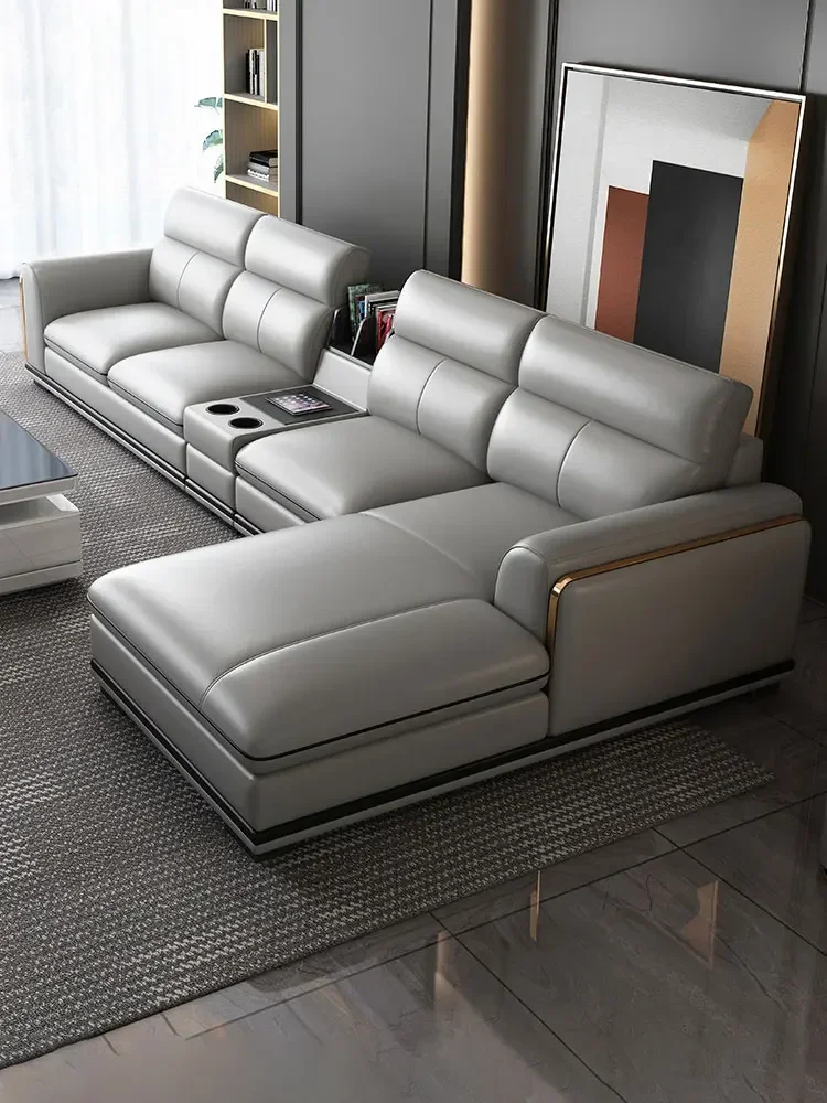 Italian style leather sofa living room modern and simple first floor leather sofa tea table combination imperial concubine suit
Italian style leather sofa living room modern and simple first floor leather sofa tea table combination imperial concubine suit