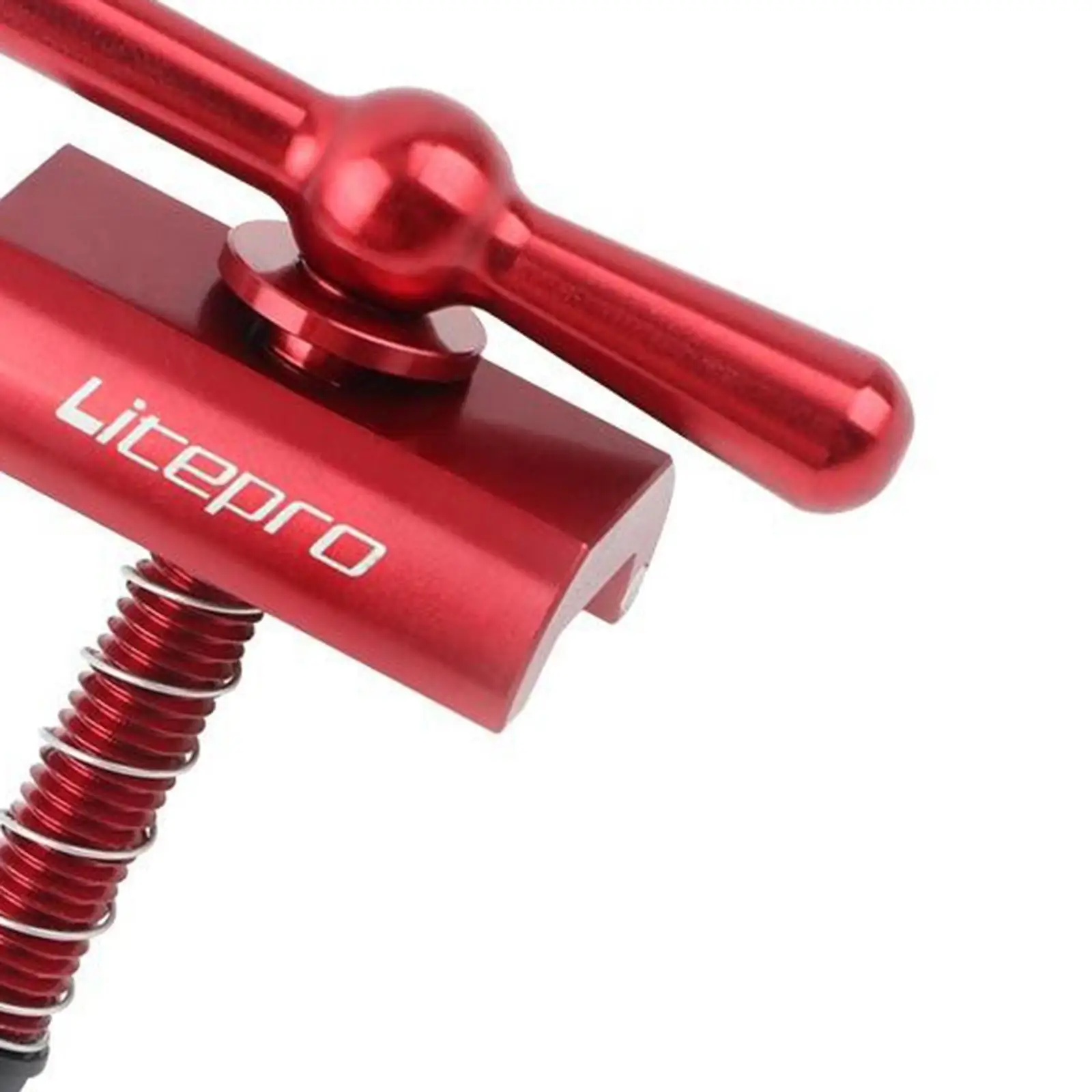 

Aluminium Alloy CNC Lightweight Hinge Clamp Lever For Bike Red