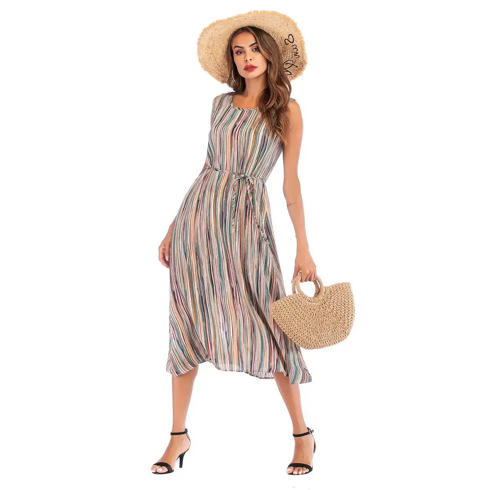 Color bar Dress Ladies dress women color Casual fashion Dresses Lace Party V collar pringting Suspender sleeveless Irregularity
Color bar Dress Ladies dress women color Casual fashion Dresses Lace Party V collar pringting Suspender sleeveless Irregularity