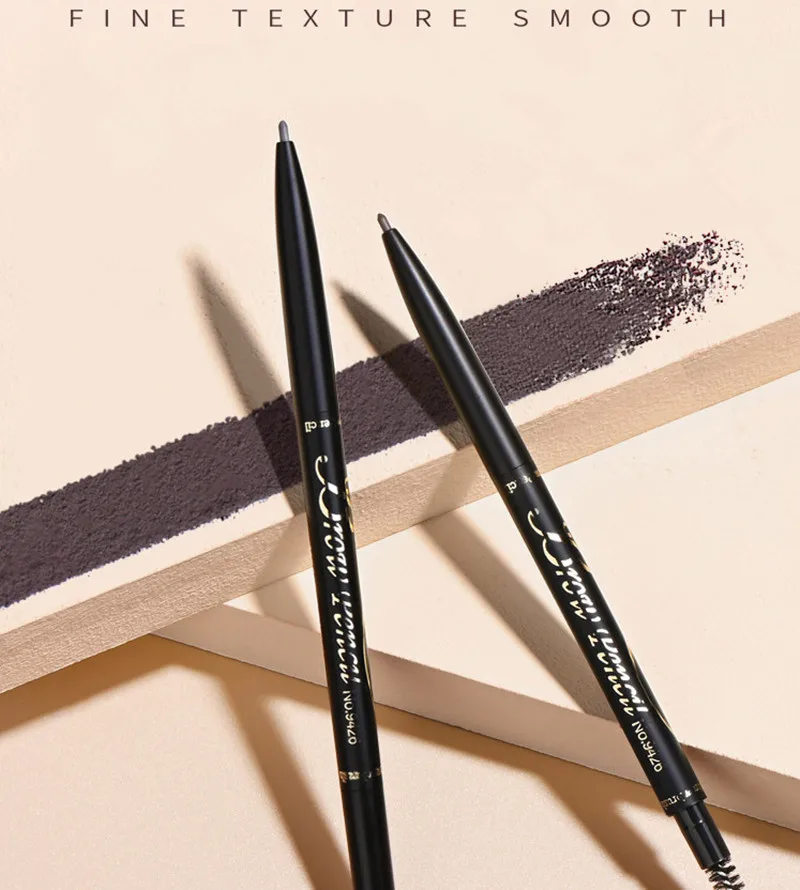 KCKC COLOR Eyebrow Pencil Brow Enhancer Pen Double Fine Head and Brush Long Lasting Eye Brow Definer Cosmetics Easy to Wear 10 S56a9ff7ecf134318a538eefaf223f1faM