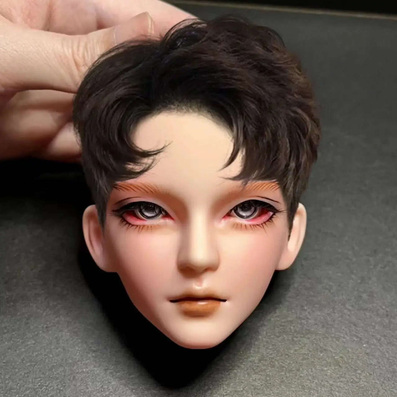 1/3 BJD Doll Head Makeup Vinyl Material DIY Doll Accessories Baby Finished Head Fit 1/3 Boy Male Doll Body
1/3 BJD Doll Head Makeup Vinyl Material DIY Doll Accessories Baby Finished Head Fit 1/3 Boy Male Doll Body