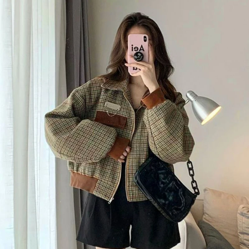 

Small Fragrant Wind Jacket 2024 New Women Korean-Style Short Casual Outcoat Spring Autumn Design Sense Loose Versatile Outwear