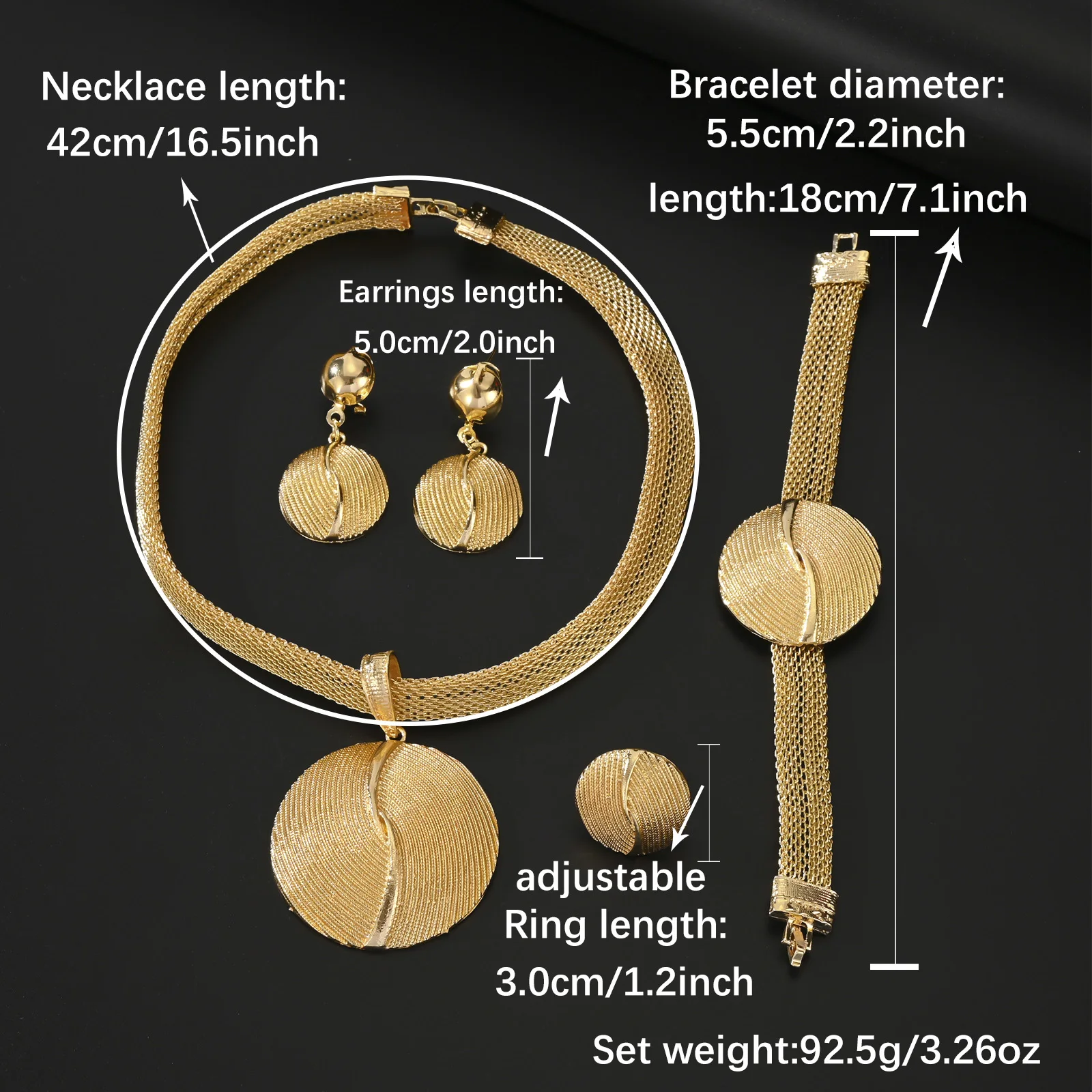 Dubai Luxury Jewelry Set Woman 18K Gold Plated Necklace Bracelet Ring Earrings Party Wedding Classic Daily Wear Party Gift 1 Mallzona S56b178a217284a1ab2a093f9c28ebb81v Dubai Luxury Jewelry Set Woman 18K Gold Plated Necklace Bracelet Ring Earrings Party Wedding Classic Daily Wear Party Gift Mallzona