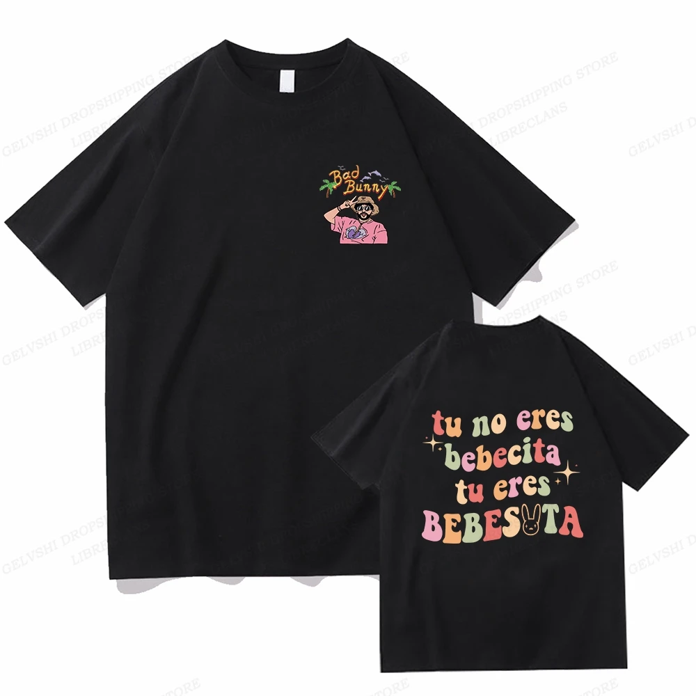 

Bad Bunny Un Verano Sin Ti T-shirt Men's and Women's Cotton T-shirt Casual Summer Street Short Sleeve Fashion Harajuku T-shirt