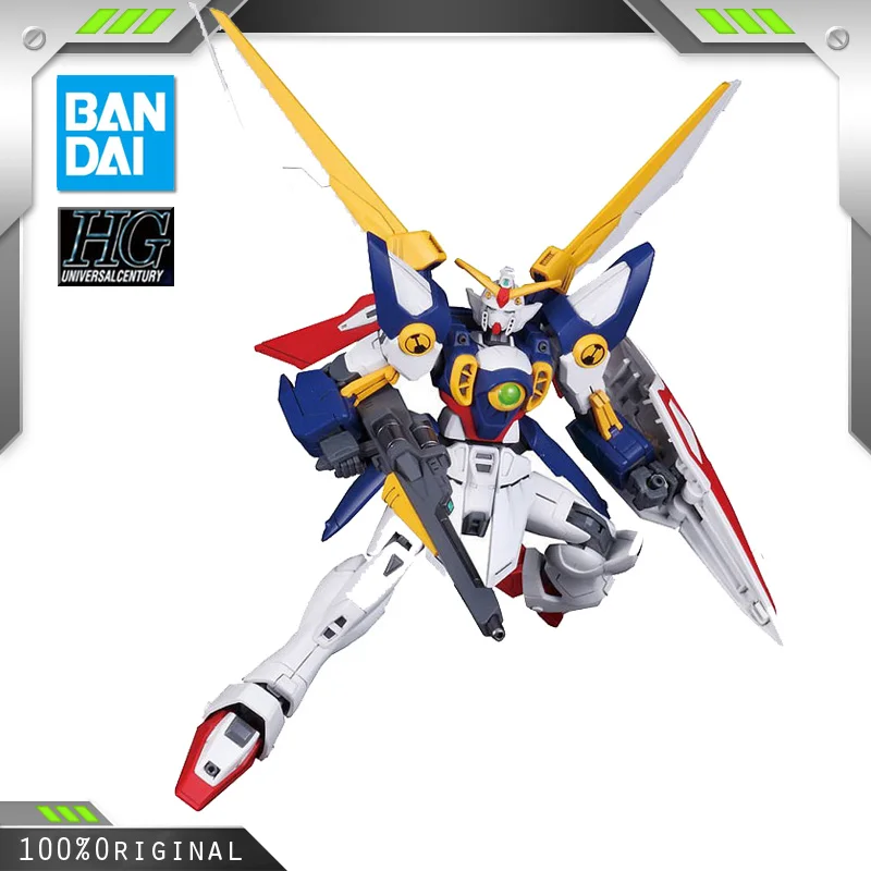 BANDAI Anime HGAC 162 1/144 XXXG-01W WING GUNDAM Assembly Plastic Model Kit Action Toy Figures Christmas Gifts
BANDAI Anime HGAC 162 1/144 XXXG-01W WING GUNDAM Assembly Plastic Model Kit Action Toy Figures Christmas Gifts