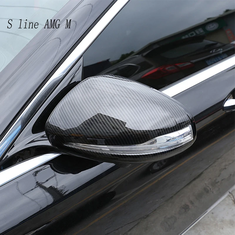 Car Styling Carbon fiber Rearview Mirror Cap decoration Cover Stickers Trim For Mercedes Benz S Class W222 CLS Auto Accessories
Car Styling Carbon fiber Rearview Mirror Cap decoration Cover Stickers Trim For Mercedes Benz S Class W222 CLS Auto Accessories