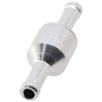 Brand New Durable Easy Installation Non-Return Valve Replacement Chrome Inline 0.2-6bar 6/8/10/12mm Auminium Head Check Valve