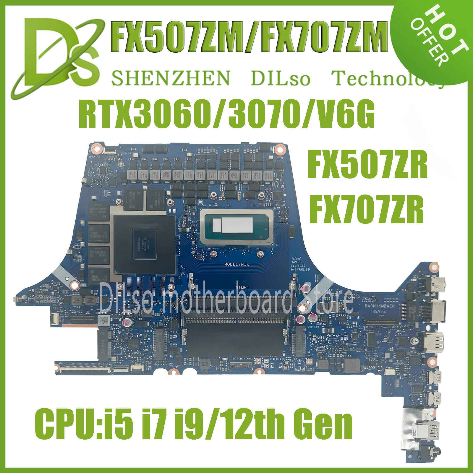 Материнская плата KEFU Материнская плата ASUS FX507ZM FX517ZM FX517ZR FX707ZM FX507ZR FX707ZR TUF507Z TUF707Z TUF517Z для ноутбука i5 i7 i9 12th
Материнская плата KEFU Материнская плата ASUS FX507ZM FX517ZM FX517ZR FX707ZM FX507ZR FX707ZR TUF507Z TUF707Z TUF517Z для ноутбука i5 i7 i9 12th