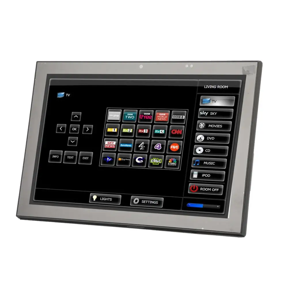 Commercial Grade 10" Android Panel PC Tablet With NFC LED Light Bar For Interactive Digital Signage, Home Automation, Room Booki
Commercial Grade 10" Android Panel PC Tablet With NFC LED Light Bar For Interactive Digital Signage, Home Automation, Room Booki
