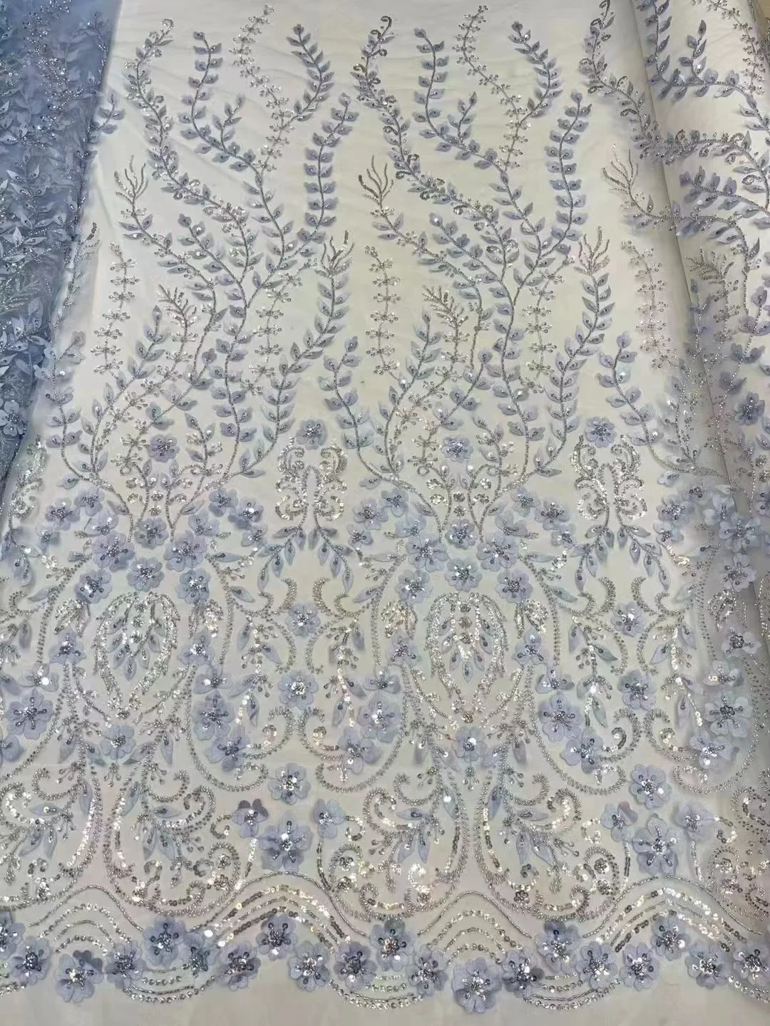 SU 8 French 3D Tulle Lace Fabric Beaded African Mesh Lace Fabric High Quality Lace For Nigerian Wedding
SU 8 French 3D Tulle Lace Fabric Beaded African Mesh Lace Fabric High Quality Lace For Nigerian Wedding