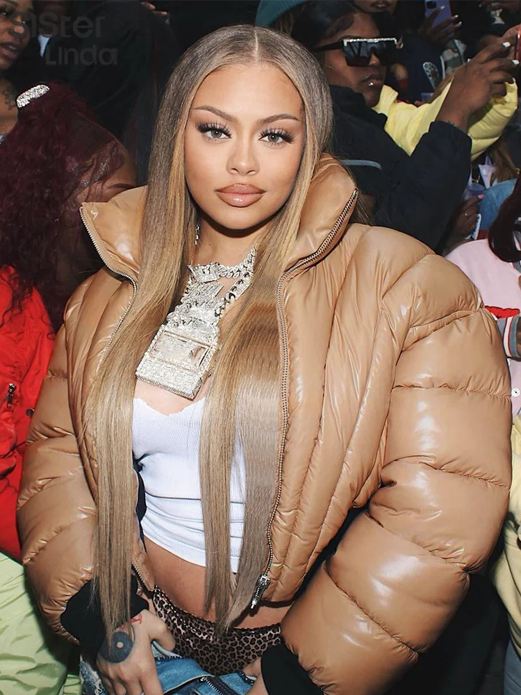 Sisterlinda Winter Quilted Y2K Puffer Jacket Women Long Sleeve Turtleneck Warm Cotton-Padded Thick Bubble Coat Padded Zip Parkas
Sisterlinda Winter Quilted Y2K Puffer Jacket Women Long Sleeve Turtleneck Warm Cotton-Padded Thick Bubble Coat Padded Zip Parkas