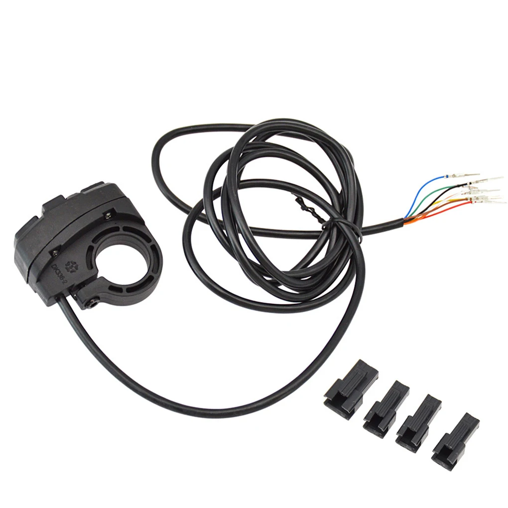 

Handlebar Switch Multifunctional Electric Bike Accessory Reliable Light Controller Handlebars Part for Replacement 36V