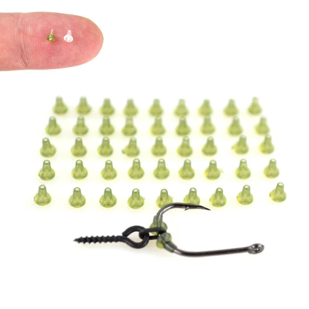 50pcs Hook Stops Beads Rubber Fishing Tool Accessories Fishhooks For Carp Fishing Hair Rigs Hooklink Bait Screws Connector
50pcs Hook Stops Beads Rubber Fishing Tool Accessories Fishhooks For Carp Fishing Hair Rigs Hooklink Bait Screws Connector