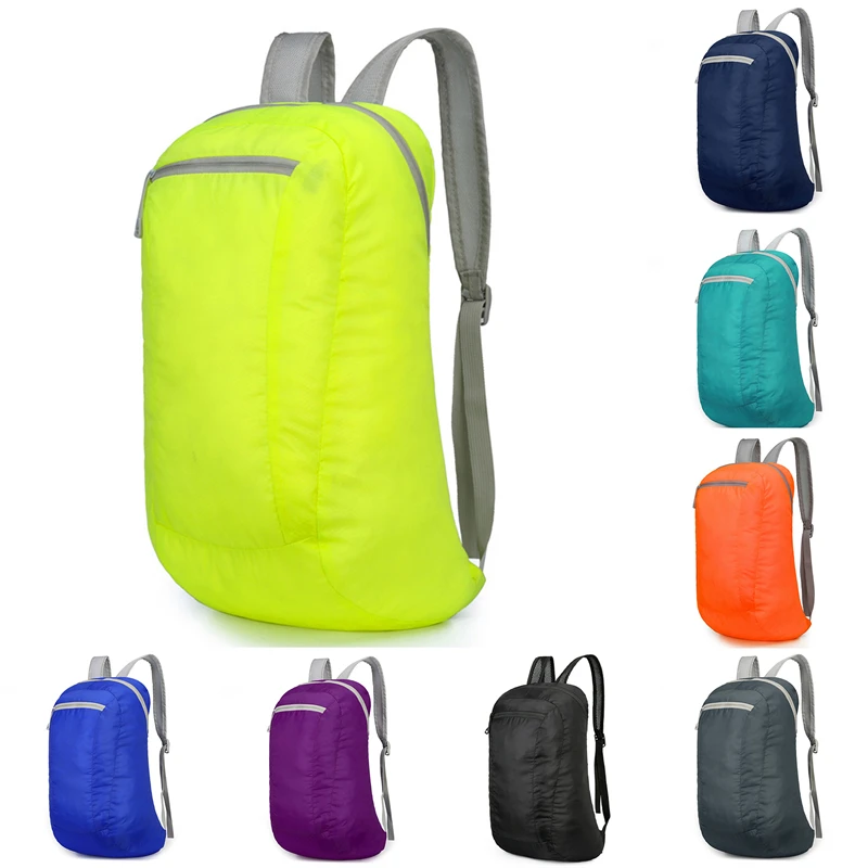 

Мужской и женский рюкзак для занятий спортом на открытом воздухе, водонепроницаемый рюкзак для путешествий, пешего туризма, дорожная сумка на молнии с регулируемым ремнем, рюкзак для кемпинга