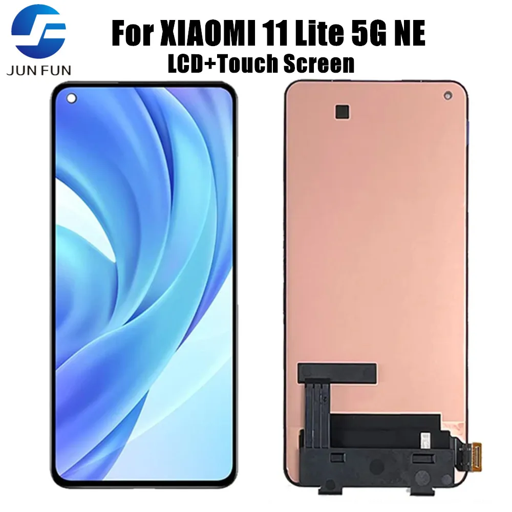 Дисплей AMOLED 6,55 дюйма для Xiaomi Mi 11 Lite 5G NE LCD 2109119DG 2107119DC 2109119DI, сенсорный экран с цифровым преобразователем в сборе
Дисплей AMOLED 6,55 дюйма для Xiaomi Mi 11 Lite 5G NE LCD 2109119DG 2107119DC 2109119DI, сенсорный экран с цифровым преобразователем в сборе