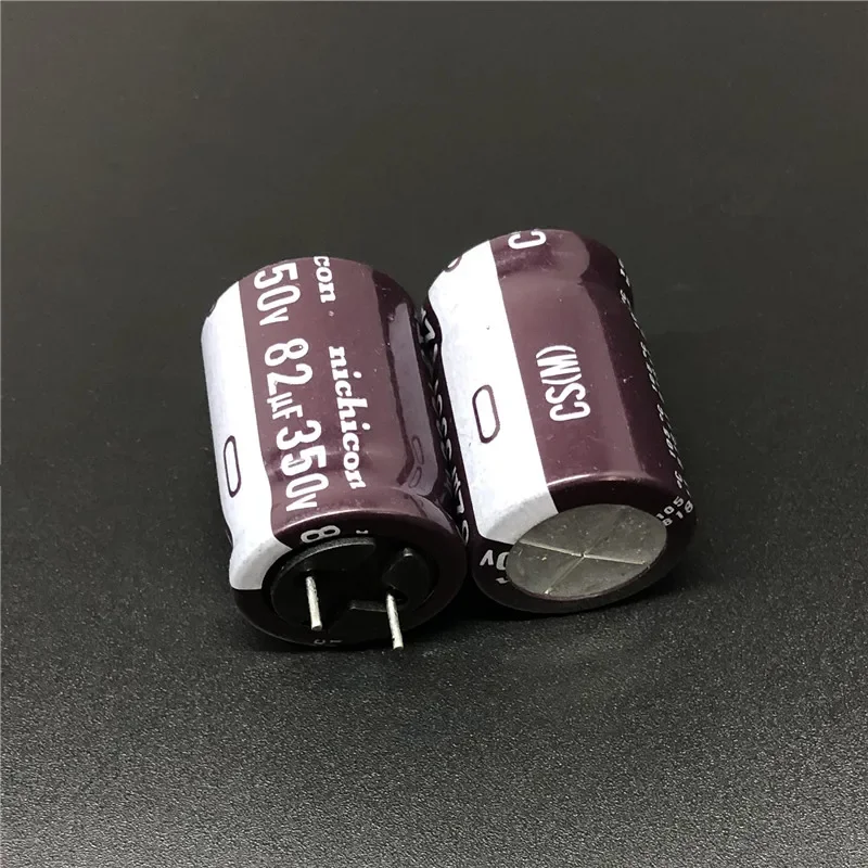 5pcs 82uF 350V NICHICON CS Series 18x25mm High Ripple Current High Reliability 350V82uF Aluminum Electrolytic capacitor
5pcs 82uF 350V NICHICON CS Series 18x25mm High Ripple Current High Reliability 350V82uF Aluminum Electrolytic capacitor