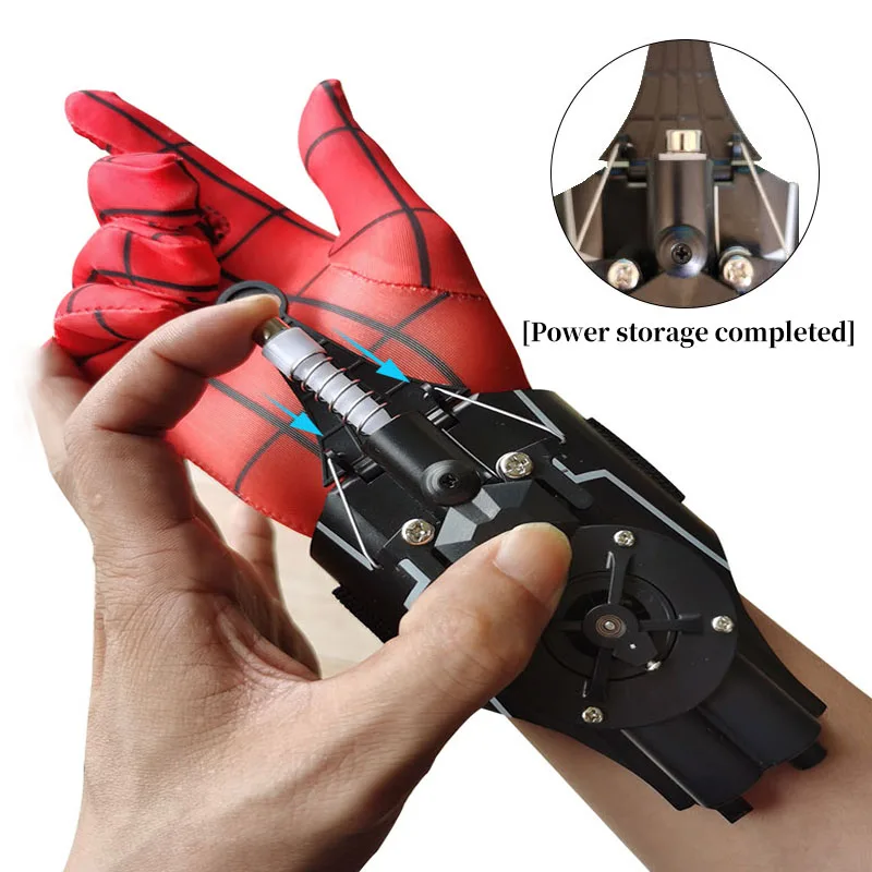 Extraordinary Electric Spider Silk Launcher, Automatic Reel Spider Spray Set of Black Technology, Cosplay Kid Christmans Toy
Extraordinary Electric Spider Silk Launcher, Automatic Reel Spider Spray Set of Black Technology, Cosplay Kid Christmans Toy
