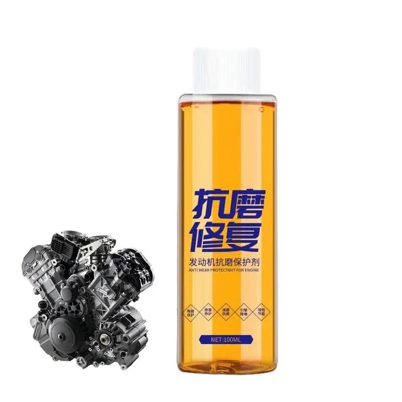 

100ml Automotive Engine Oil Additive Anti-Wear Noise Reduction Engine Protection Agent Molecular Compounds Vehicle Care oil Tool