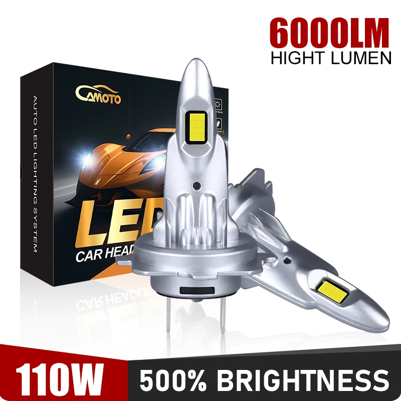 

Super bright eagle eye LED headlights - high lumen 6000LM 110W car headlight replacement upgrade kit