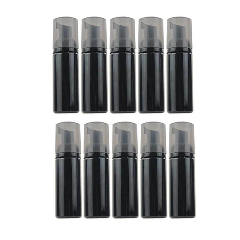 10Pcs 50ml Plastic Foam Pump Bottle Black Cleaner Soap Shampoo Dispenser Foam Container Empty Bottle Refillable Bottles Travel
10Pcs 50ml Plastic Foam Pump Bottle Black Cleaner Soap Shampoo Dispenser Foam Container Empty Bottle Refillable Bottles Travel
