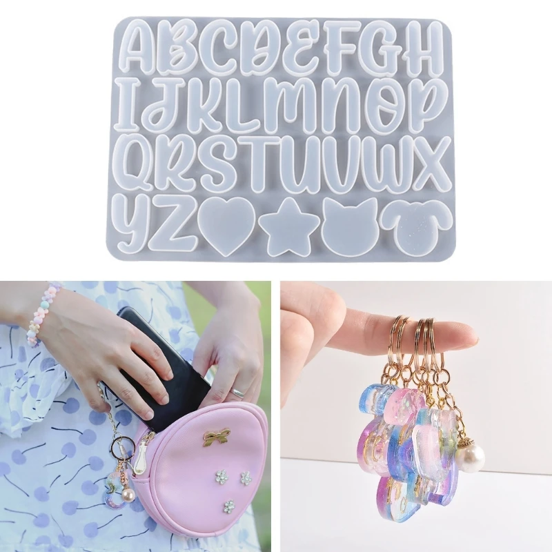 Cute Mini Letter Silicone Mold DIY Earring Necklace Keychain Pendant Molds Super Glossy Animal Epoxy Resin Casting Mold
Cute Mini Letter Silicone Mold DIY Earring Necklace Keychain Pendant Molds Super Glossy Animal Epoxy Resin Casting Mold