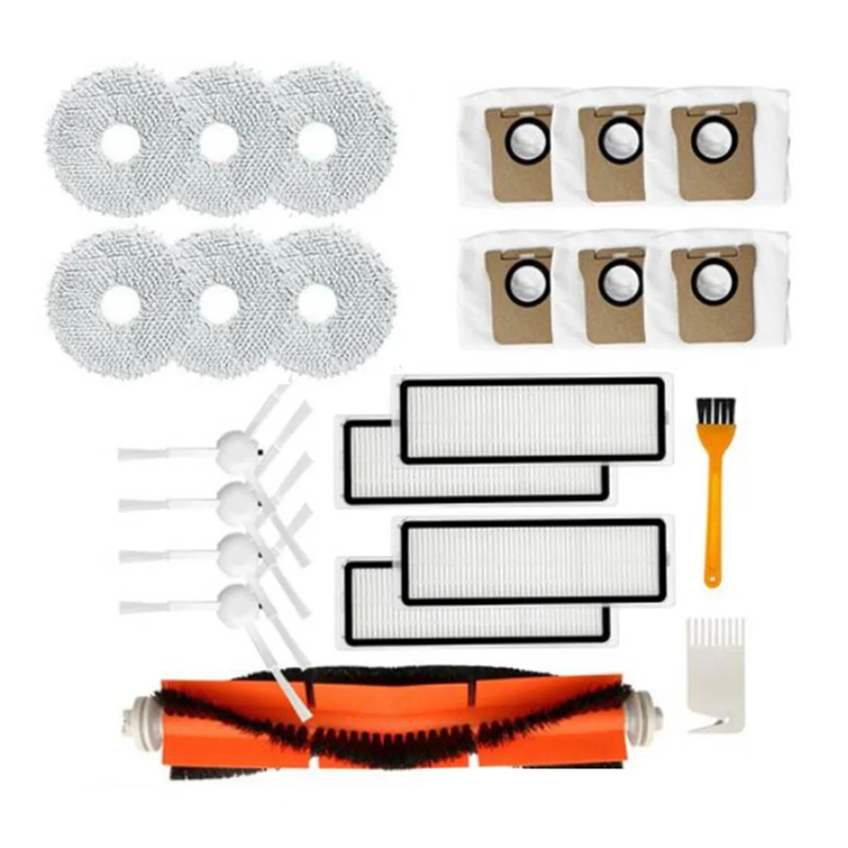 For Dreame Bot L10S Ultra B101CN S10 Pro Robot Vacuum Main Brush Replacement Parts Vacuum Cleaner Dust Bag Spare Parts
For Dreame Bot L10S Ultra B101CN S10 Pro Robot Vacuum Main Brush Replacement Parts Vacuum Cleaner Dust Bag Spare Parts