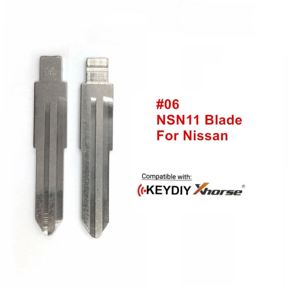5PCS Type 06# Metal Blank Uncut Flip KEYDIY/VVDI/JMD Remote Key Blade for Old Nissan Bluebird Cedric Cefiro
5PCS Type 06# Metal Blank Uncut Flip KEYDIY/VVDI/JMD Remote Key Blade for Old Nissan Bluebird Cedric Cefiro