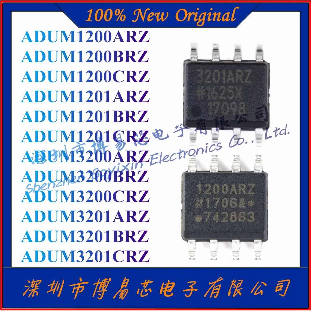 5Pcs ADUM1200ARZ BRZ CRZ ADUM1201ARZ BRZ CRZ ADUM3200ARZ BRZ CRZ ADUM3201ARZ BRZ CRZ Digital Isolator Chip
5Pcs ADUM1200ARZ BRZ CRZ ADUM1201ARZ BRZ CRZ ADUM3200ARZ BRZ CRZ ADUM3201ARZ BRZ CRZ Digital Isolator Chip