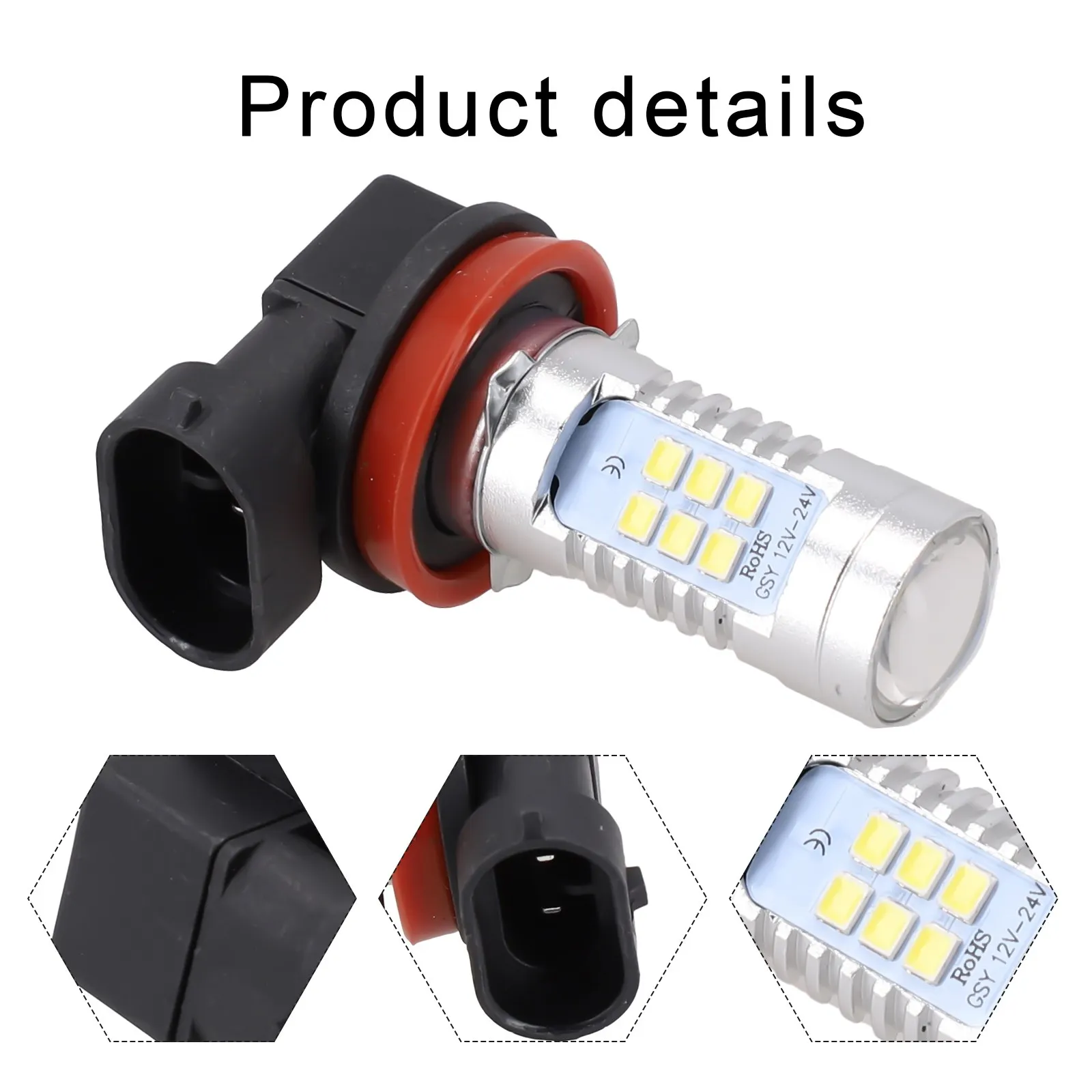 2pcs Universal H8 H11 LED Fog Driving Light Bulb 2000lm 6000k White High Power 2 Set Car Exterior LED Fog Lamp Replacement New
2pcs Universal H8 H11 LED Fog Driving Light Bulb 2000lm 6000k White High Power 2 Set Car Exterior LED Fog Lamp Replacement New
