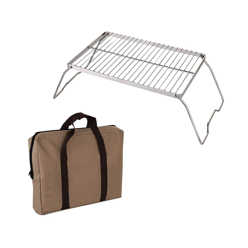 Folding Campfire Grill Heavy Duty Steel Grate With Portable Over Fire Camp Grill For Outdoor Cooking Grill Traveling
Folding Campfire Grill Heavy Duty Steel Grate With Portable Over Fire Camp Grill For Outdoor Cooking Grill Traveling