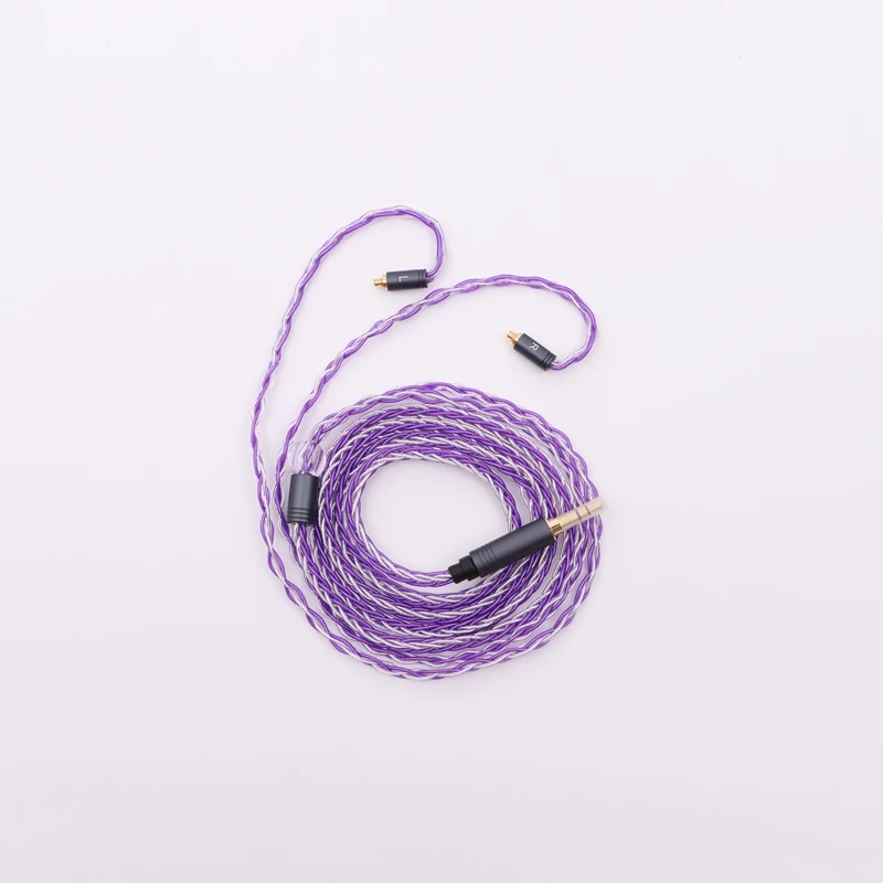 XINHS 8 strands silver-purple single crystal copper plated silver suitable for IE300 IE600 IE900 N5005
XINHS 8 strands silver-purple single crystal copper plated silver suitable for IE300 IE600 IE900 N5005