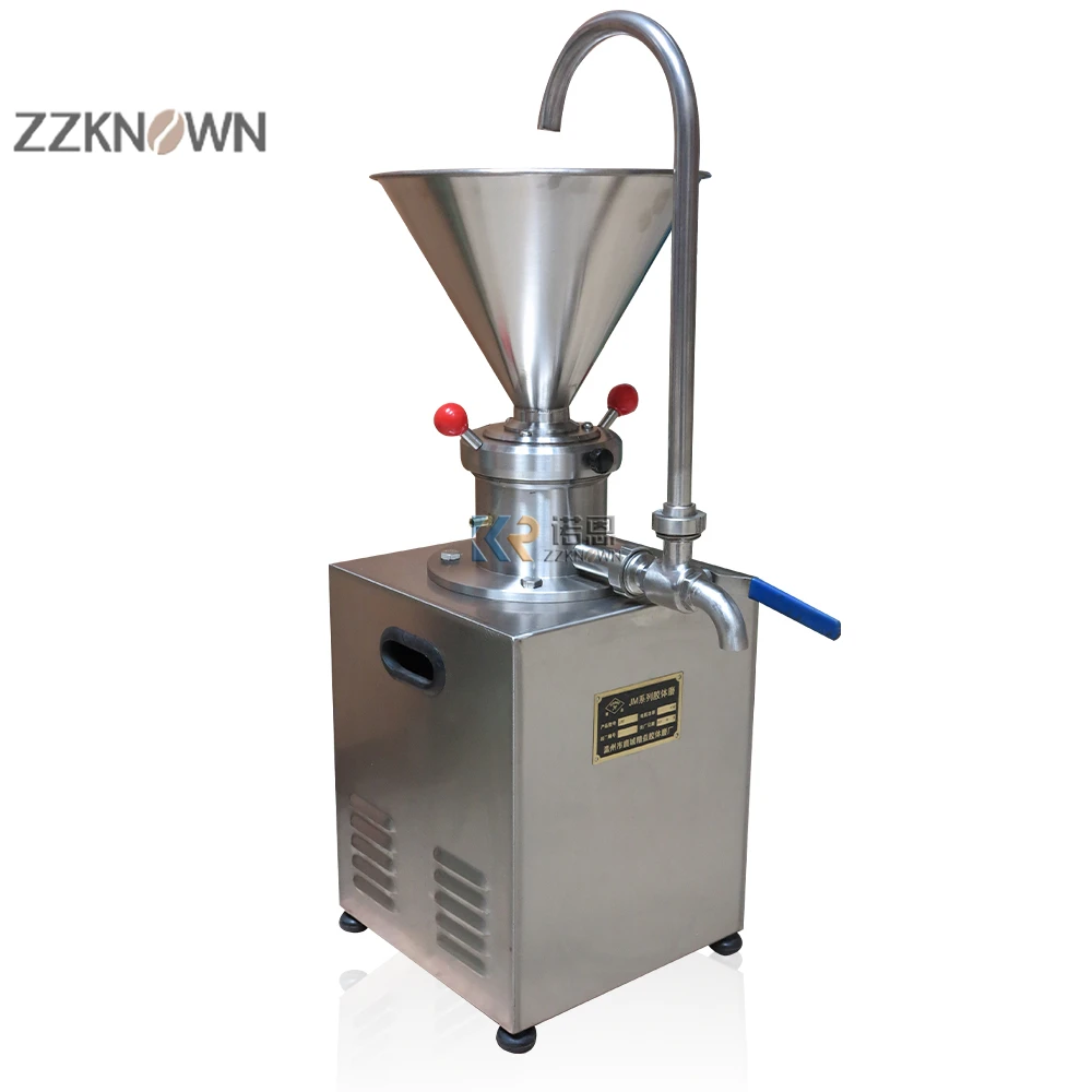 

1500W Commercial Peanut Butter Colloid Mill Chocolate Beans Jam Paste Tomato Sauce Grinding Tahini Sesame Making Machine JMC60