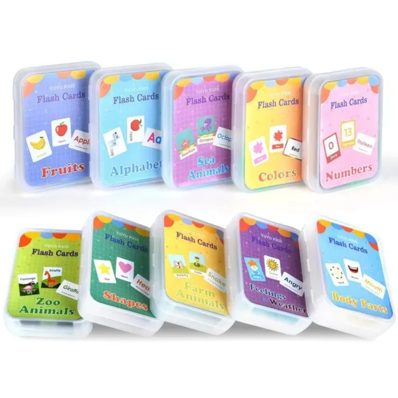 Kids Montessori Baby Learn English Word Card Flashcards Cognitive Educational Toys Picture Memorise Games Gifts for Children
Kids Montessori Baby Learn English Word Card Flashcards Cognitive Educational Toys Picture Memorise Games Gifts for Children
