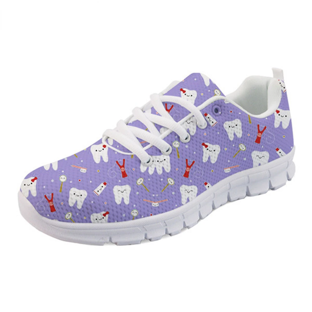 Cute Dentist Print Flats Sneakers Women Cartoon Female Light Comfortable Walking Shoes Woman Dentista Mesh Footwear
Cute Dentist Print Flats Sneakers Women Cartoon Female Light Comfortable Walking Shoes Woman Dentista Mesh Footwear