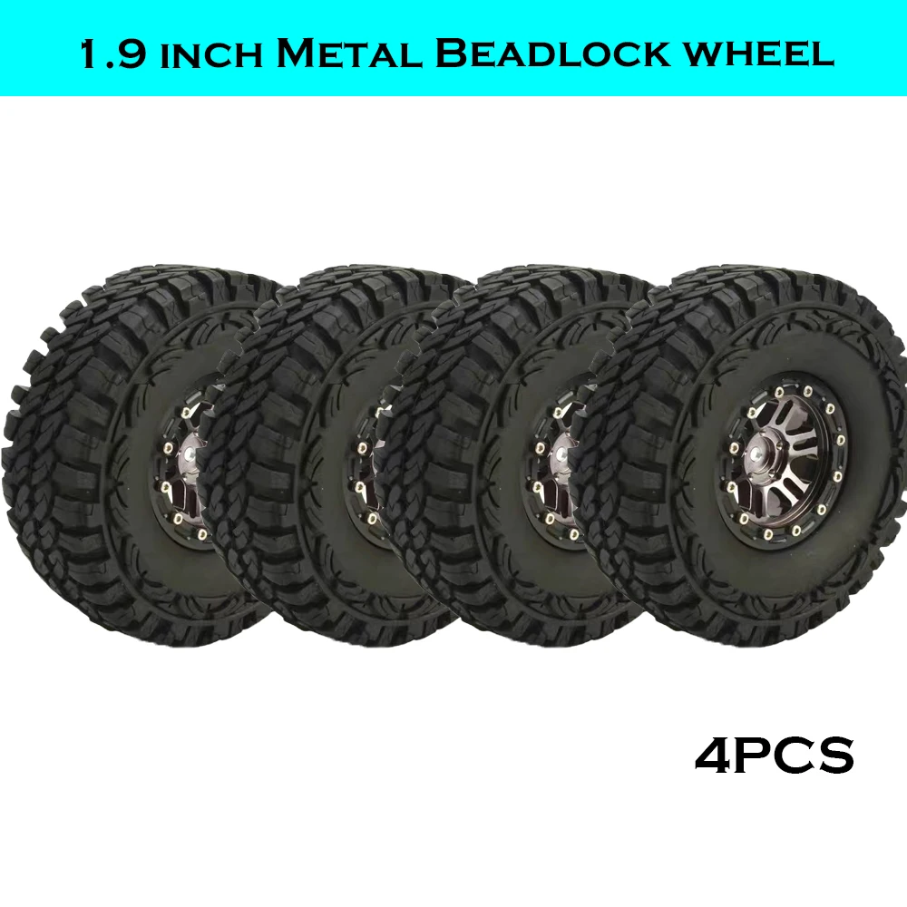1/4 шт., резиновая шина 1,9 дюйма + 12 круглых отверстий, обод ступицы колеса для 1/10 RC Crawler SCX10 90035 90022 90046 
1/4 шт., резиновая шина 1,9 дюйма + 12 круглых отверстий, обод ступицы колеса для 1/10 RC Crawler SCX10 90035 90022 90046
