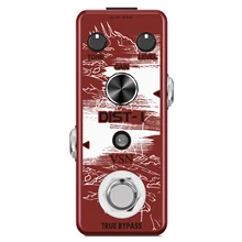 VSN LEF-301A Guitar Distortion Pedal Realistic Vintage British Amplifer Dist Pedals High Gain Distortion Effect
VSN LEF-301A Guitar Distortion Pedal Realistic Vintage British Amplifer Dist Pedals High Gain Distortion Effect