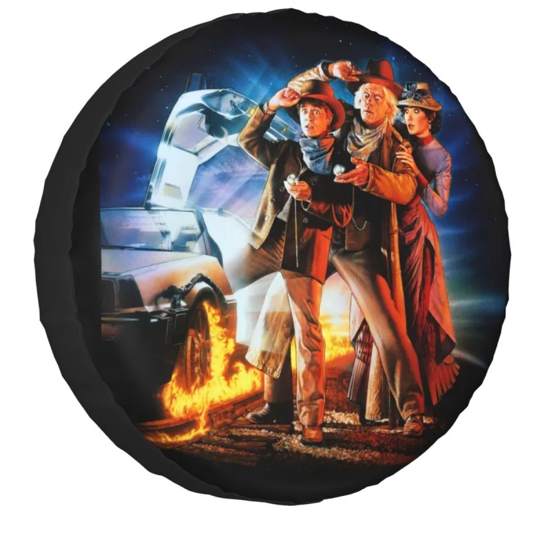Back To The Future Spare Tire Cover Case Bag Pouch Waterproof Dust-Proof Wheel Covers for Mitsubishi Pajero
Back To The Future Spare Tire Cover Case Bag Pouch Waterproof Dust-Proof Wheel Covers for Mitsubishi Pajero