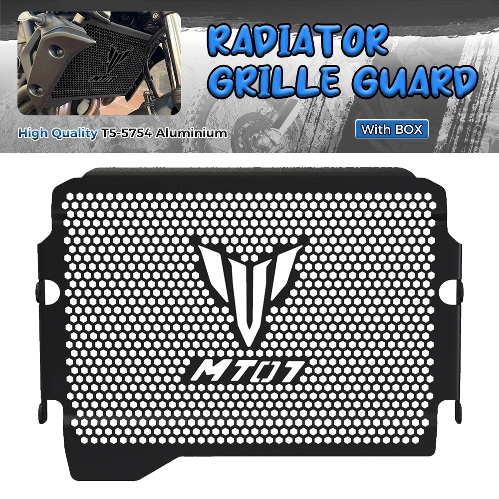 

For Yamaha MT-07 MT07 FZ-07 FZ07 2018-2019-2020-2021-2022-2023-2024 Motorcycle Accessories Radiator Grille Guard Protector Cover