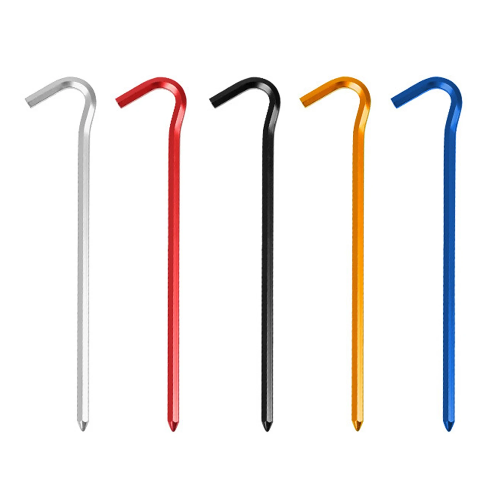 10pcs/lot 18cm Aluminium Alloy Tent Pegs Heavy Duty Tent Camping Gazebo Tarpaulin Pegs Hooks Outdoor Nails Tent Accessories
10pcs/lot 18cm Aluminium Alloy Tent Pegs Heavy Duty Tent Camping Gazebo Tarpaulin Pegs Hooks Outdoor Nails Tent Accessories