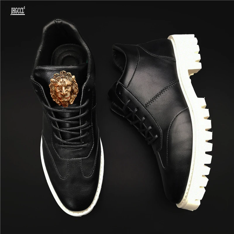 New Boots autumn men high help small white shoes casual male youth joker sports board 38-44 A20
New Boots autumn men high help small white shoes casual male youth joker sports board 38-44 A20