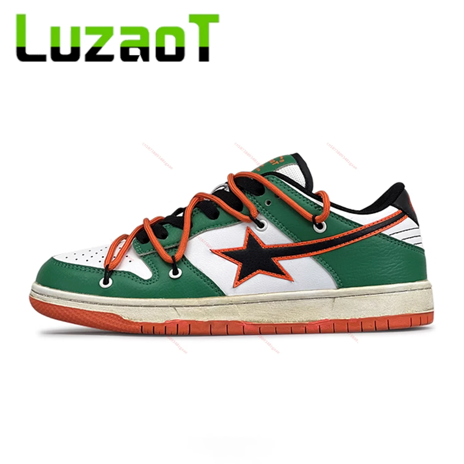 LUZAOT Skateboard Shoes Men Luxury Leather Casual Star Sneakers Soft Sole Unisex Vintage Punk Hip Hop Street Skate Shoes Men
LUZAOT Skateboard Shoes Men Luxury Leather Casual Star Sneakers Soft Sole Unisex Vintage Punk Hip Hop Street Skate Shoes Men