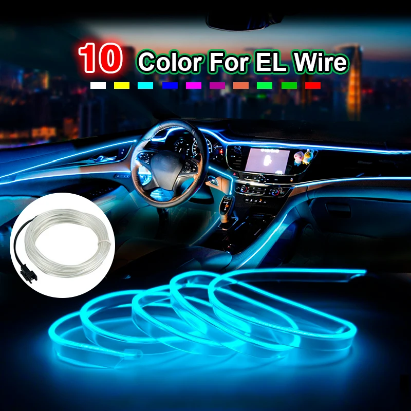 Environmental Friendly 3M/5M Led Atmosphere Lamp Car Interior Lighting Neon Light Refit Decorative Atmosphere Lamps
Environmental Friendly 3M/5M Led Atmosphere Lamp Car Interior Lighting Neon Light Refit Decorative Atmosphere Lamps