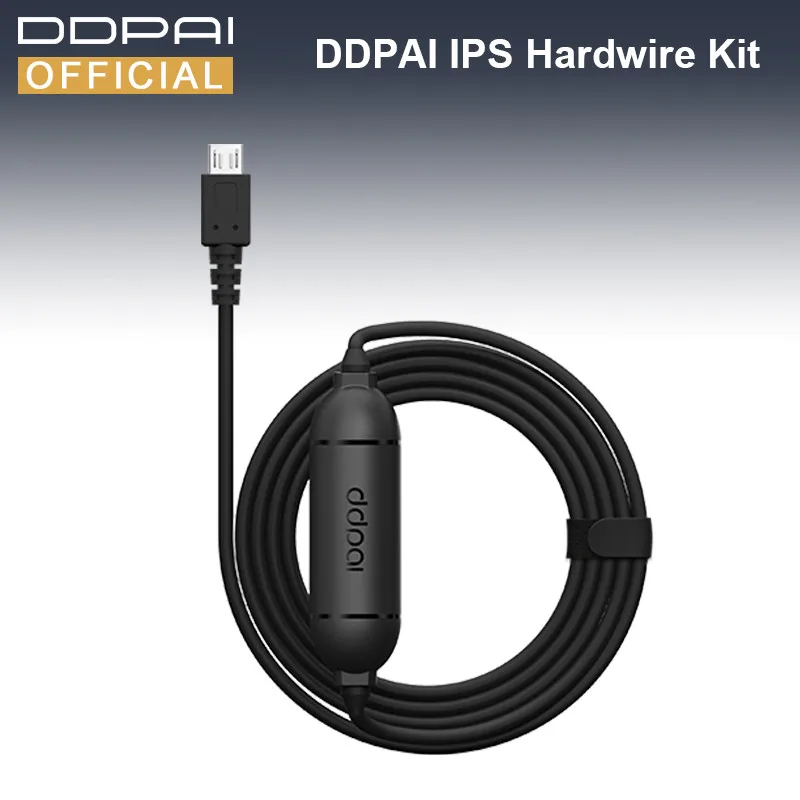 

DDPAI Mini 5/Min 3/Z40/Z50 Hardwire Kit 12/24V Micro USB Type-C Car Charger Hardkit Car DVR Dash Cam Camera Charging Cable